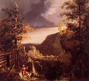Thomas Cole Daniel Boone Sitting Norge oil painting reproduction